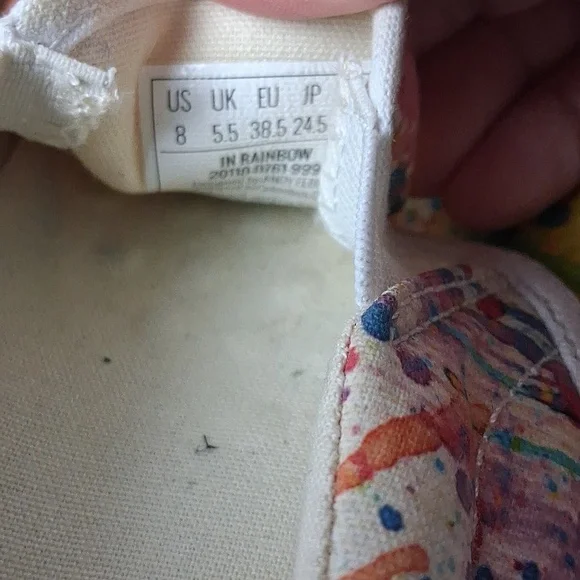 Bucketfeet Womens Size 8 slip on sneaker - Picture 3 of 5